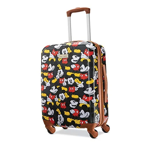 American Tourister Disney Hardside Luggage with Spinner Wheels, Mickey Mouse Classic