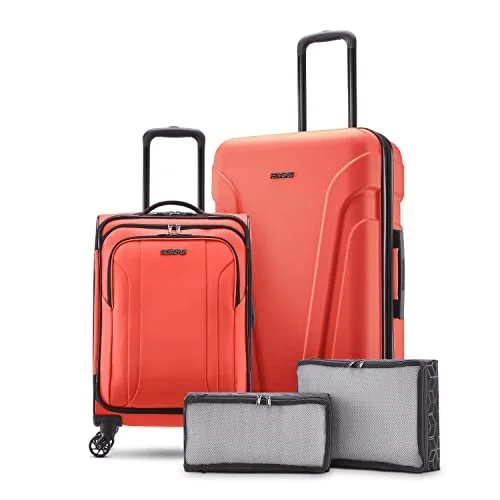 American Tourister Troupe Hardside and Softside, Chili Pepper Red