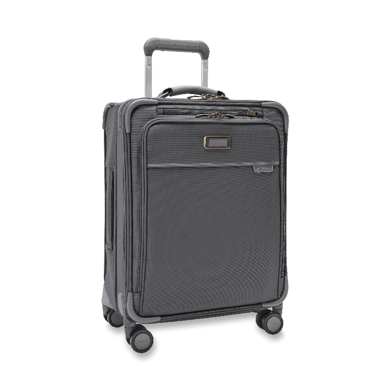 Briggs & Riley Limited Edition Steel Gray Global 21" Carry-on Expandable Spinner