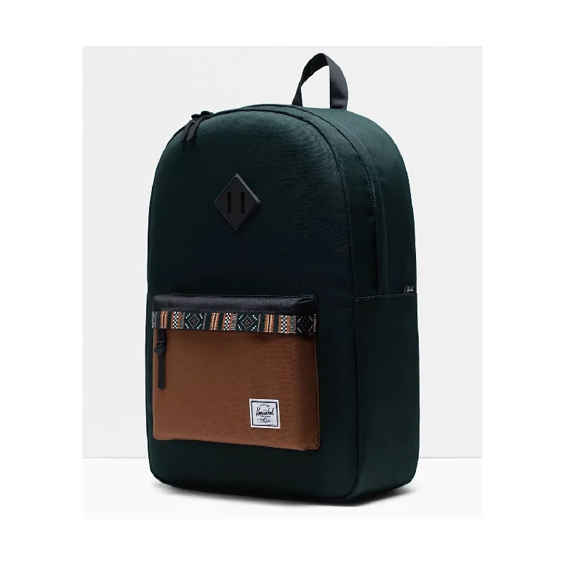 Herschel Heritage Backpack - Scarab/Black/Saddle Brown