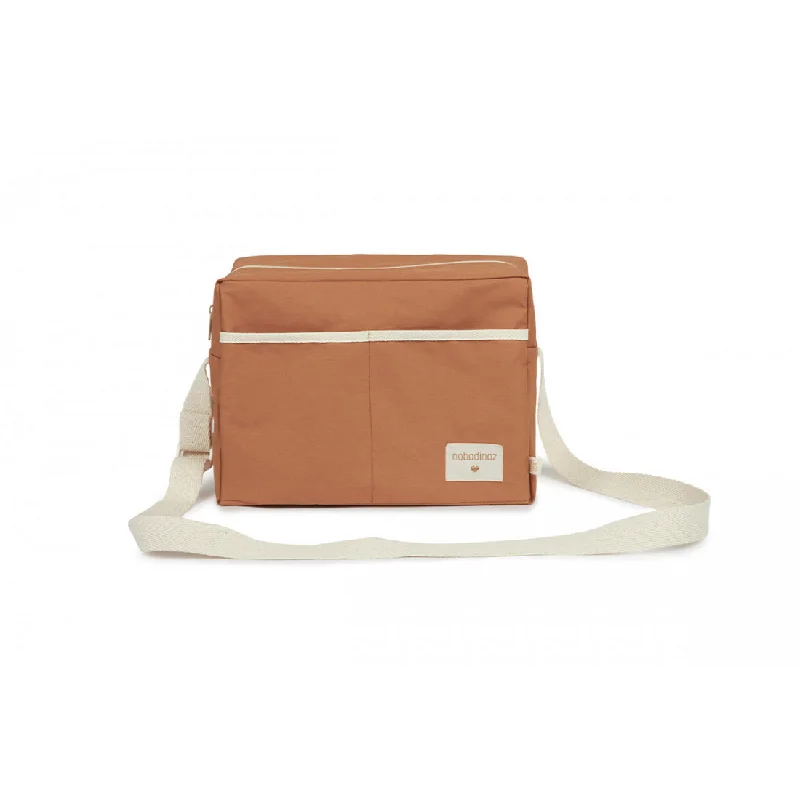 nobodinoz Sunshine XL Rectangular Cooler Bag Cinnamon