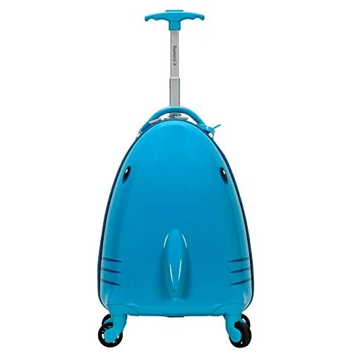 Rockland Jr. Kid's My First Hardside Spinner Luggage, Shark