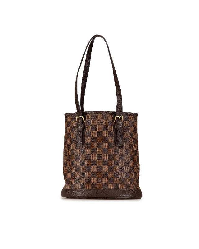 Damier Ebene Canvas Shoulder Bag