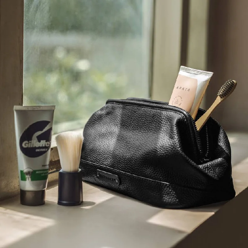 Athens Toiletry Bag - Black