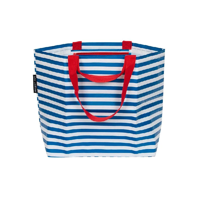 Breton Stripe Medium Tote