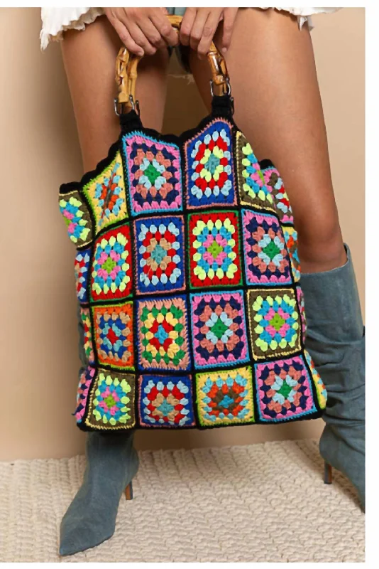 Crochet Bag In Multi