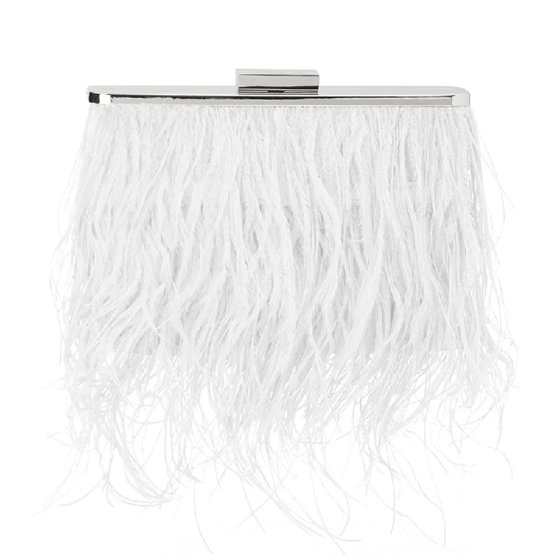 Doorbuster Deal ESTELLE Feather Clutch