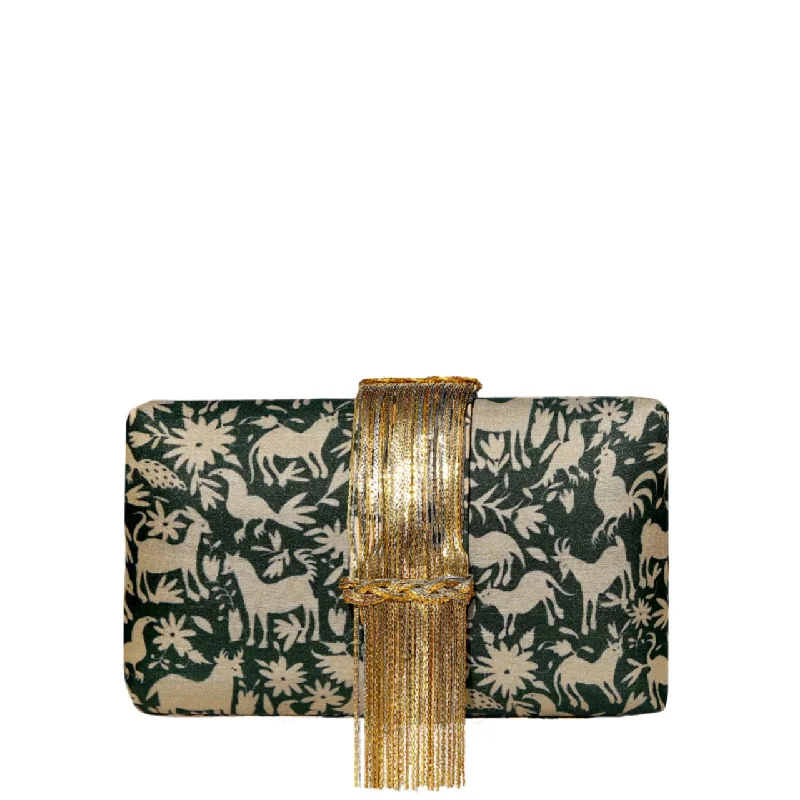 Farm Fringe Clutch