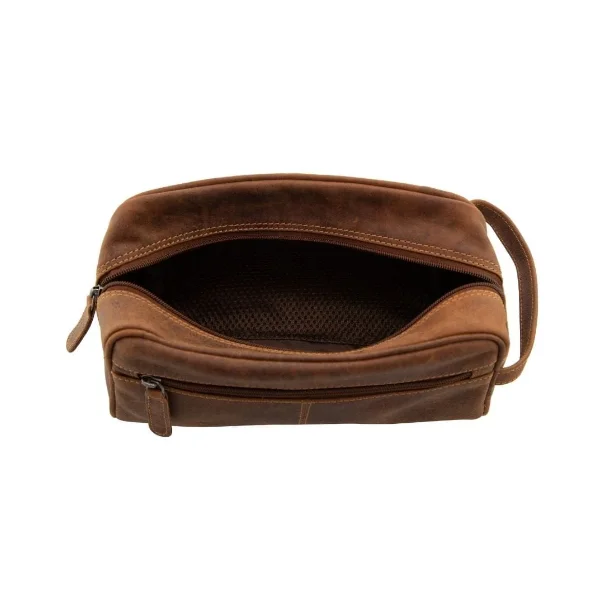 Leather Toiletry Bag