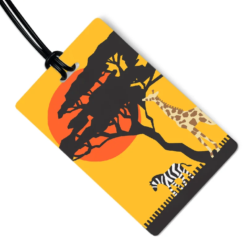 Africa Luggage Tag