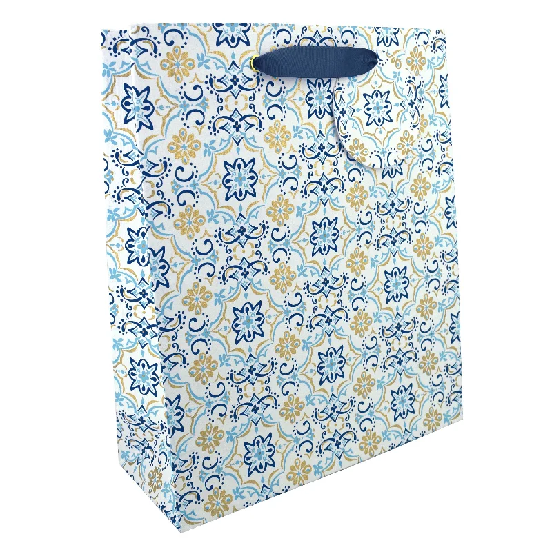 Boho Blue Large Gift Bag