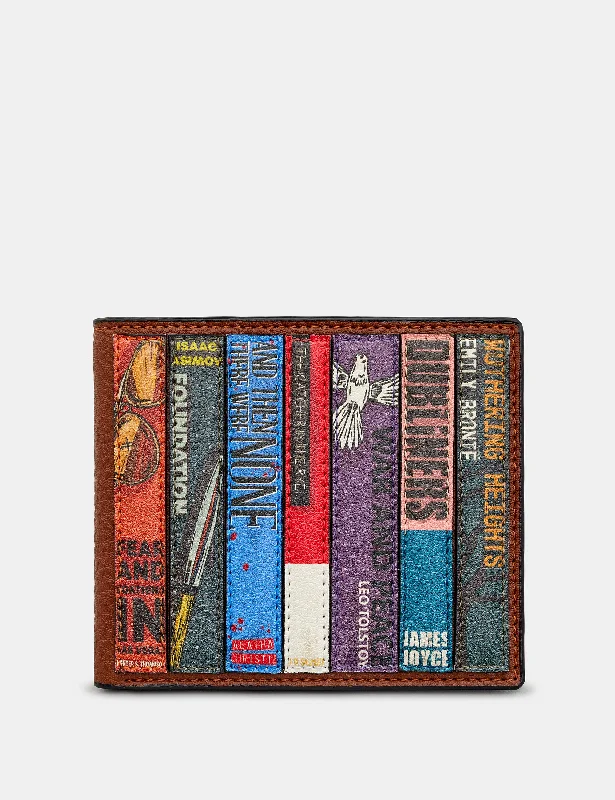 Bookworm Brown Vegan Leather Wallet