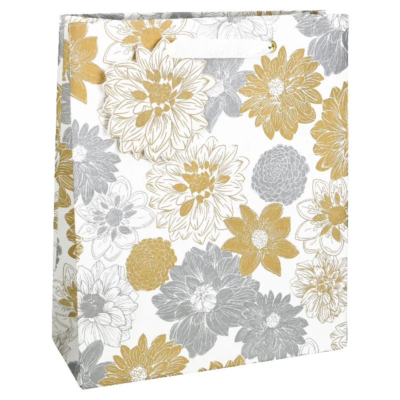 Elegant Floral Large Gift Bag