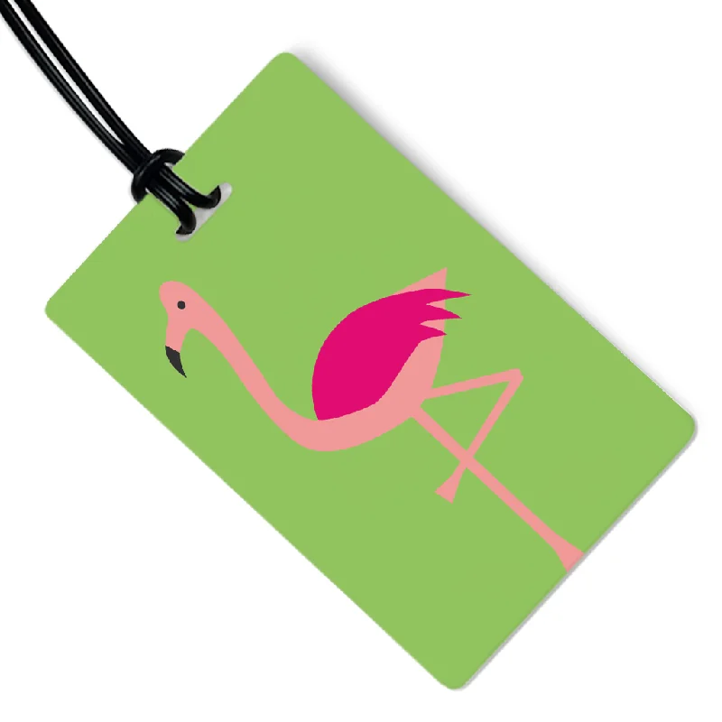 Flamingo Luggage Tag