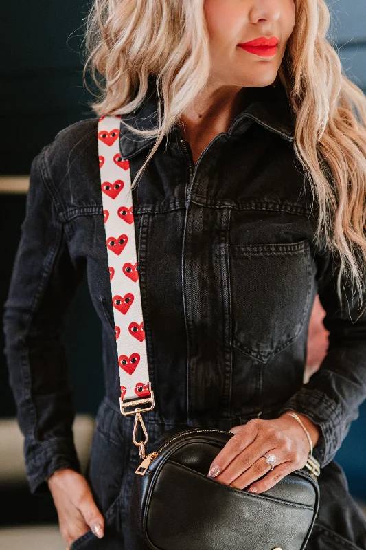 Heart Eyes Adjustable Bag Strap