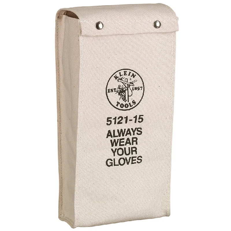 Klein Tools 5121-15 Glove Bag, No. 4 Canvas, 15"