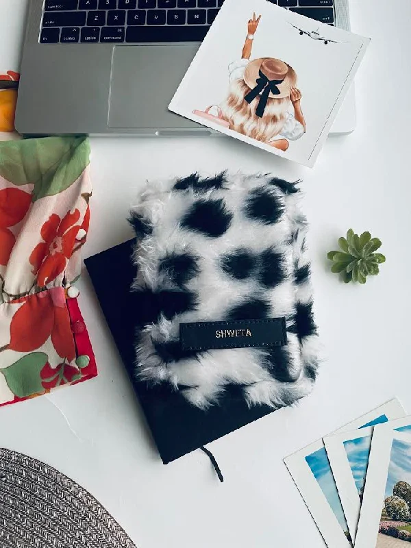 Personalised Passport Cover - Polka Dot Fur