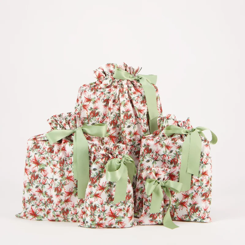 NZ Mistletoe (Reusable Gift Bag Set)