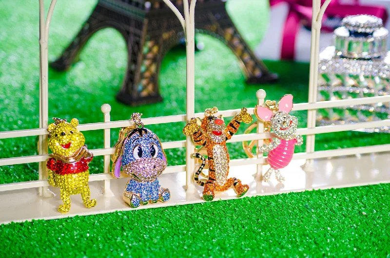 Winnie The Pooh & Friends Bag Charms Set